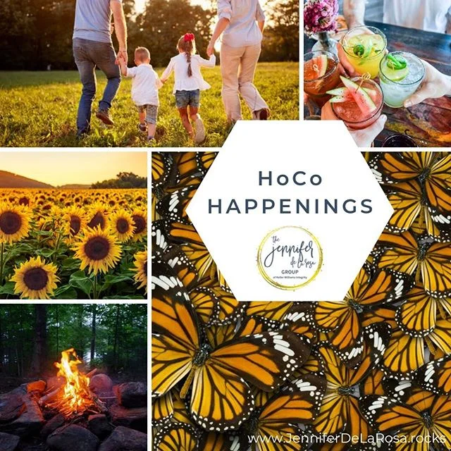 TGIF HoCo! 🙌⁠
Here is your weekly round up of things going on around town! For the littles and families, this week you can enjoy the last few days of the Anne Arundel County Fair🎡, check out some monarch butterflies🦋, or attend a nature program. A