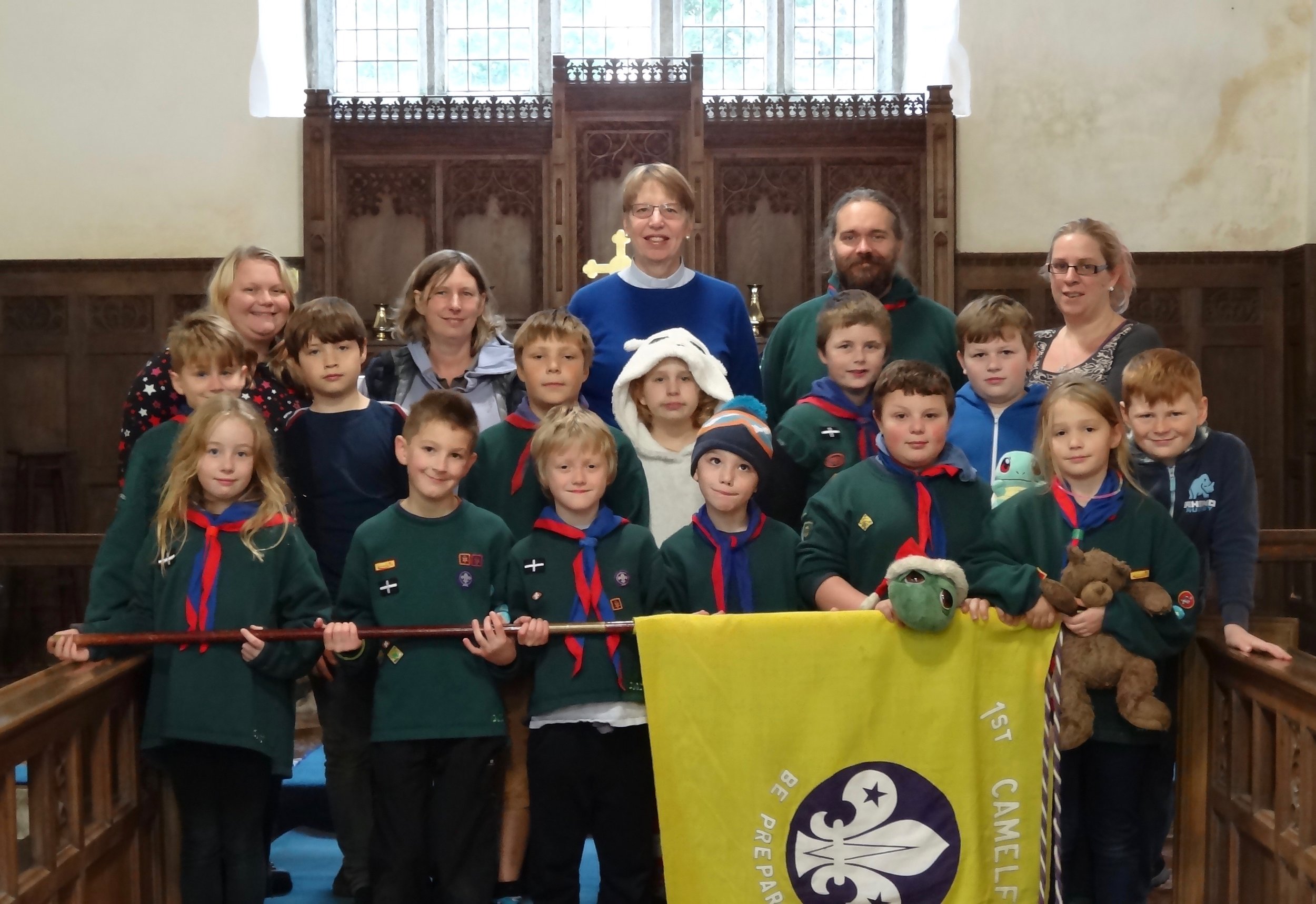 Camelford cub scouts before the sleepover.jpg