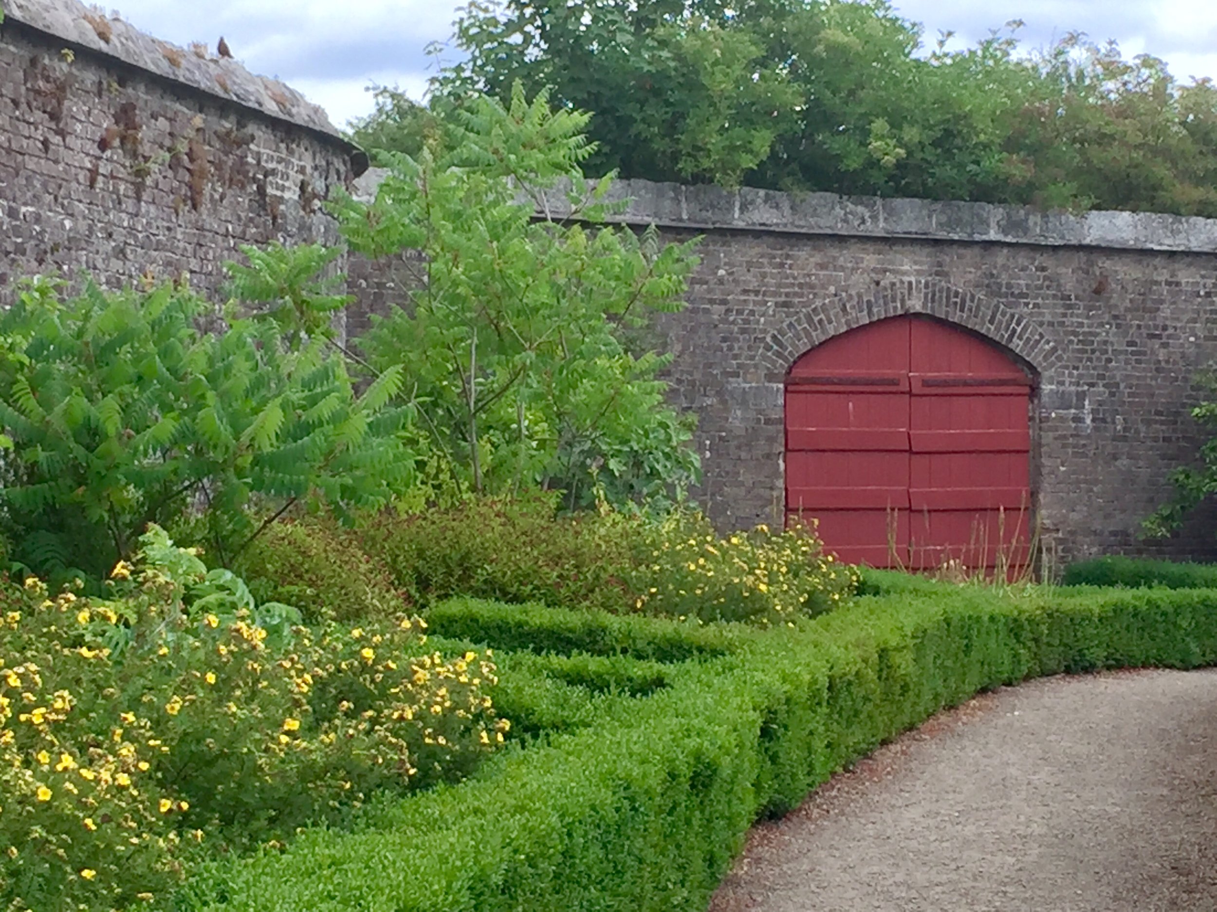 Walled Gardens - Ducketts Grove red gate in garden.jpg