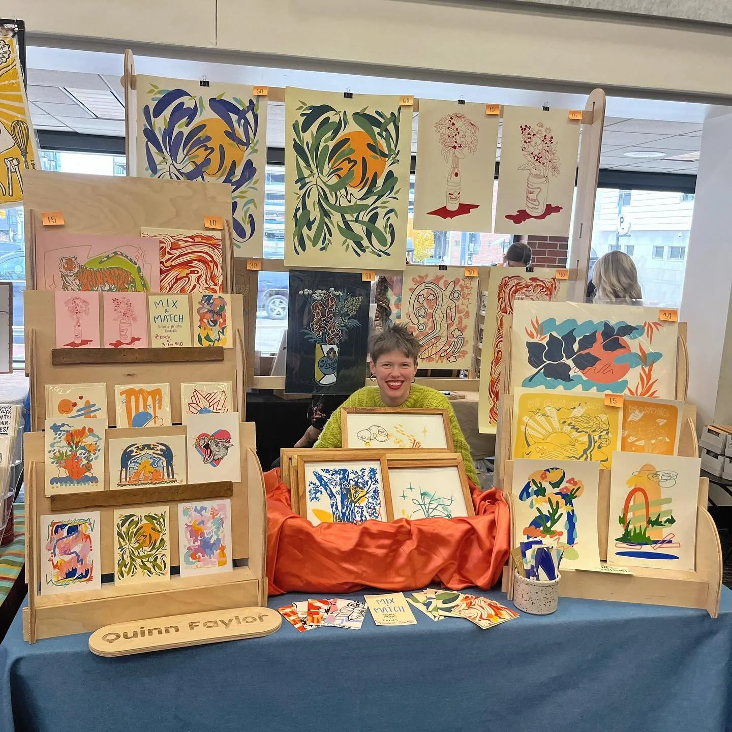 At @aadlgram today for the print fest! Come through and say hi 💕 so many incredible makers. Here till 5 

#print #artprints #screenprint #blockprint