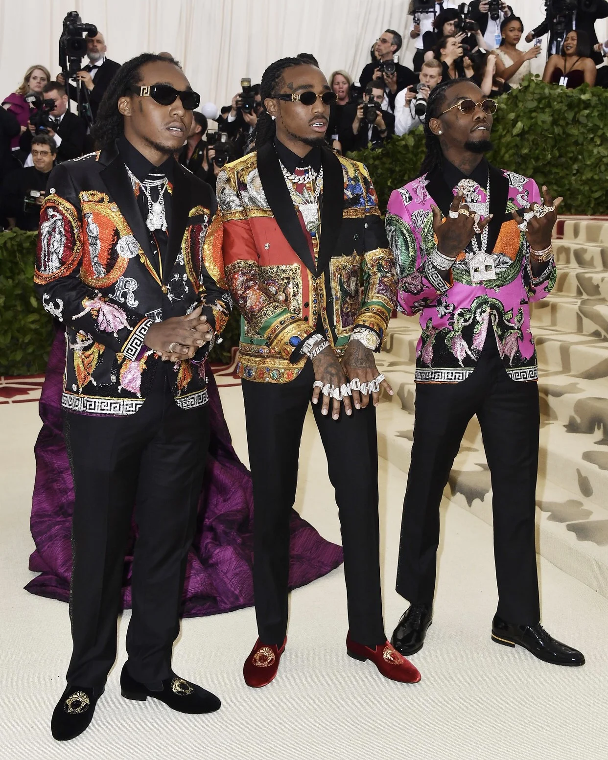 Take off, Quavo, and Offset of Migos