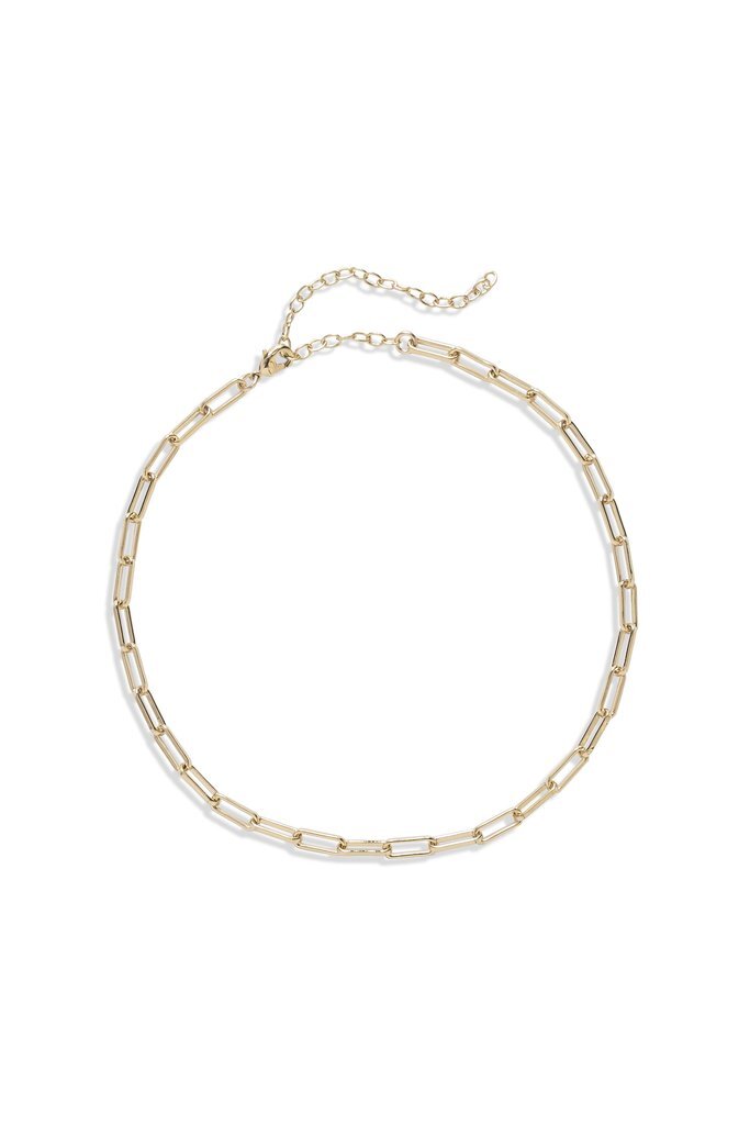 Lili Claspe Alexx Link Chain Choker Necklace: $50
