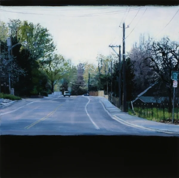 Next April Oil on Panel 10" x 10"