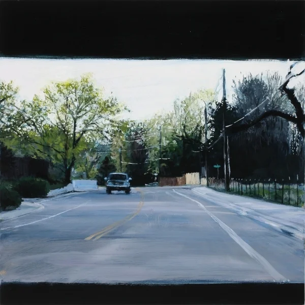 Next April II Oil on Panel 10" x 10"