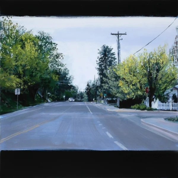 Next April IV Oil on Panel 10" x 10"