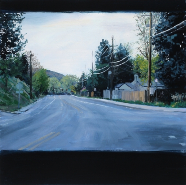 Next April VI Oil on Panel 10" x 10"