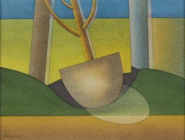 Composition #13 Watercolor on Arches 5" x 6.75"