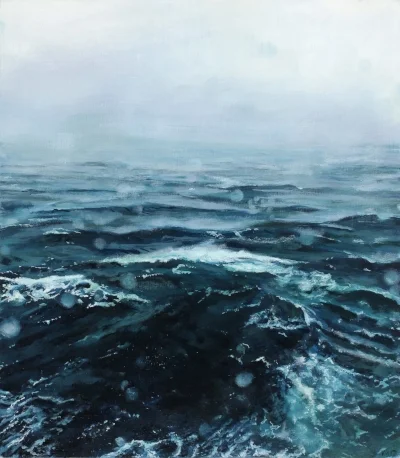 Cruise #1 Oil on linen 14" x 16"
