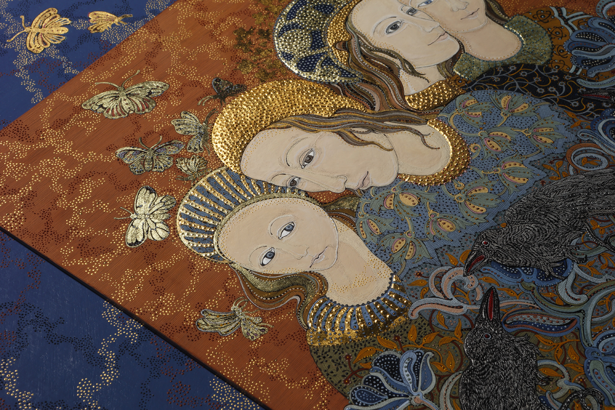 Commiserating Casandra surface detail