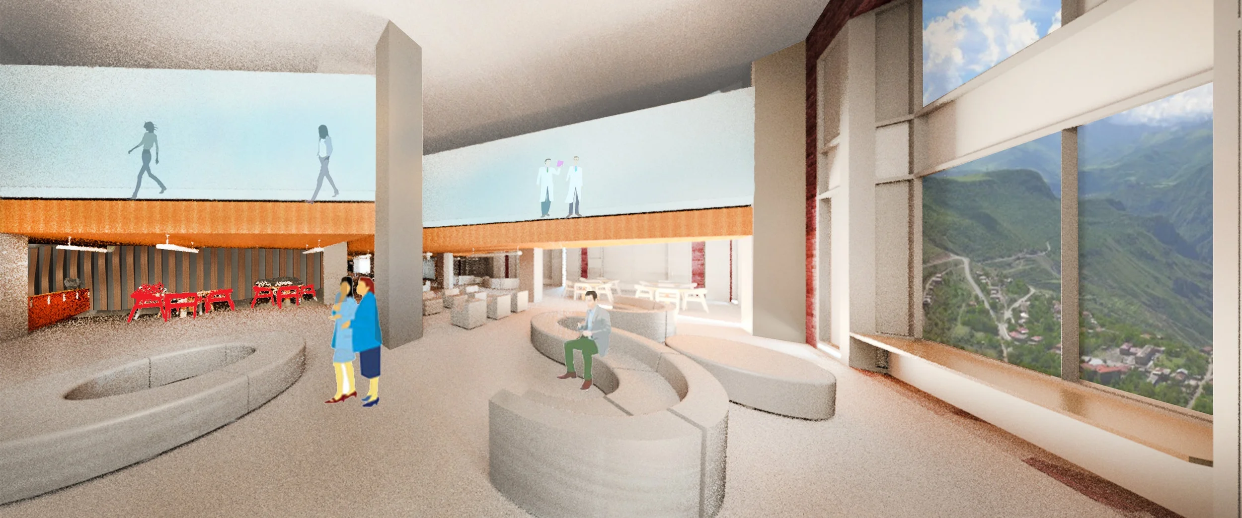 PERSPECTIVE - SCENIC WAITING AREA