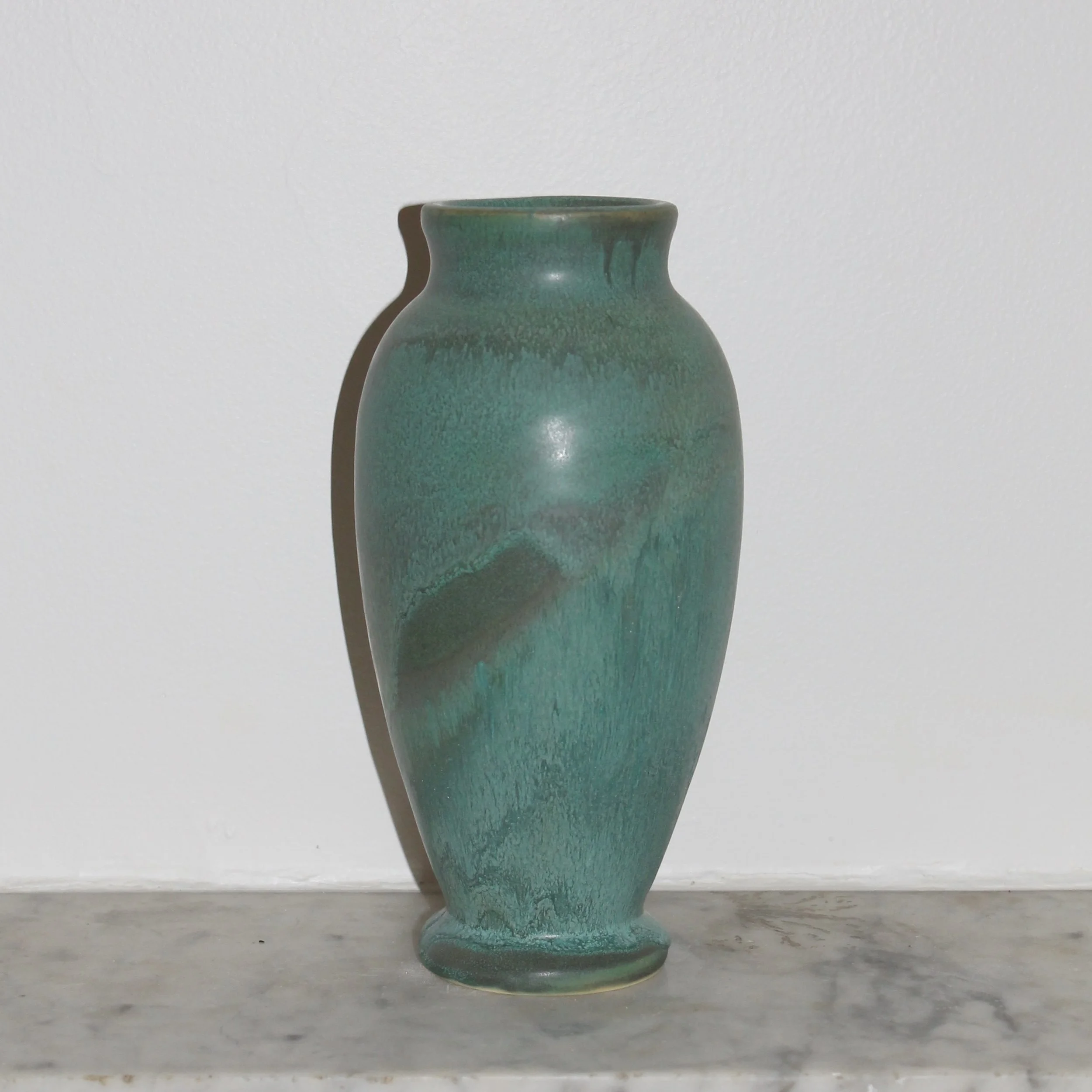 Almond vase - Malachite