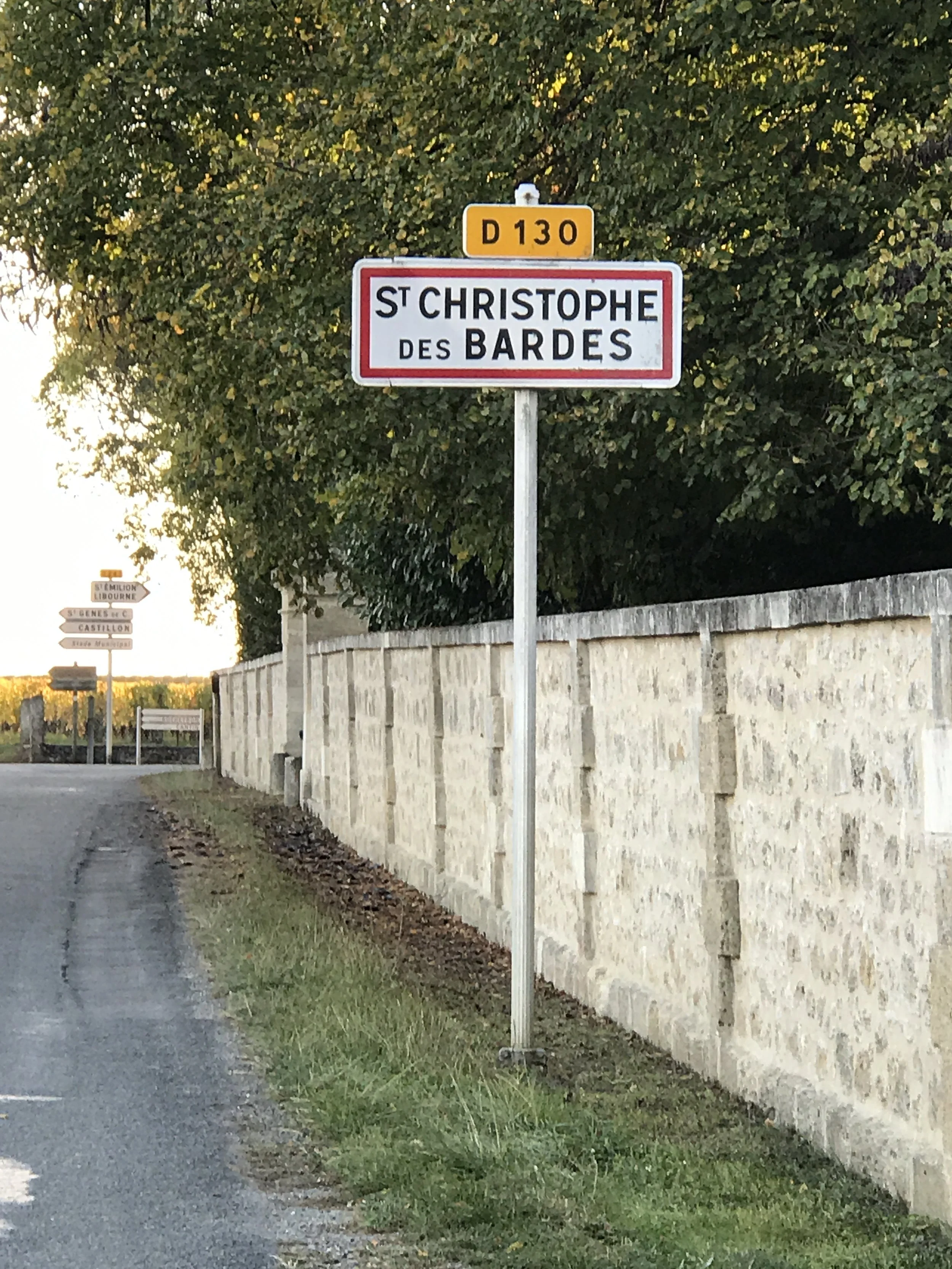  We stayed in the tiny village of St. Christophe des Bardes, approximately 4 miles outside of St. Emilion. 