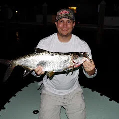 Billy with a nice North Palm Beach Tarpon
