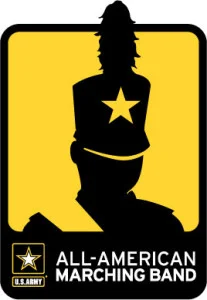 Senior Trumpet Logan Agcanas performing in US Army All-American Marching Band