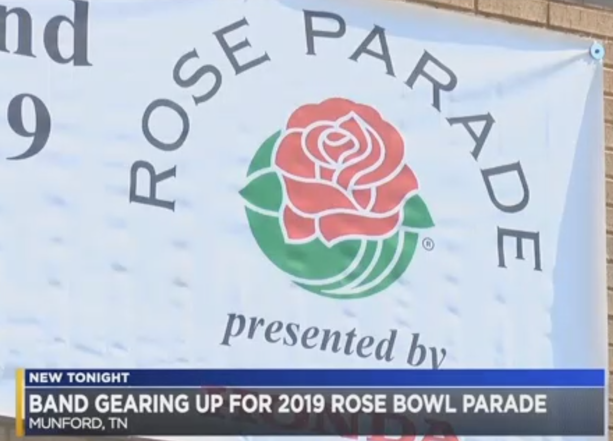 Munford Band on WMC Channel 5 News!