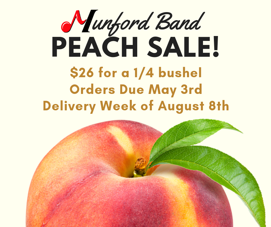 Peach Sale! Orders Due May 3rd
