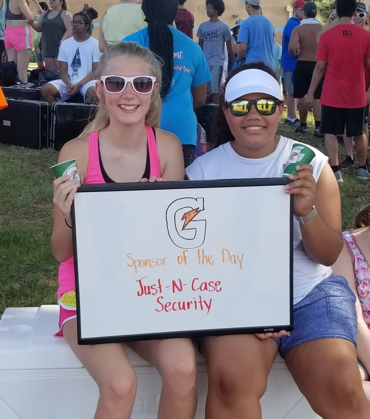 Just-N-Case Security Gatorade Sponsor of the Day!