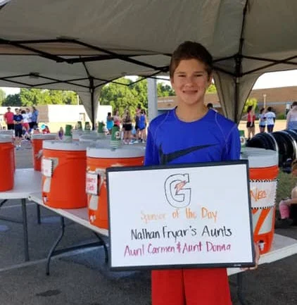 Aunt Donna &amp; Aunt Carmen Gatorade Sponsor of the Day!