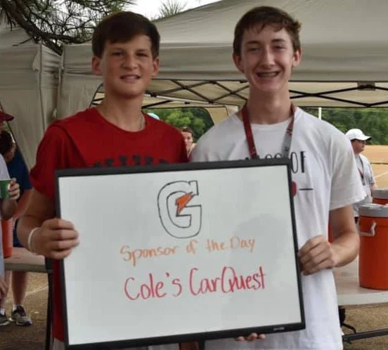 Cole's CarQuest Gatorade Sponsor of the Day!