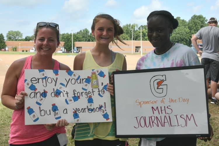 MHS Journalism Gatorade Sponsor of the Day!