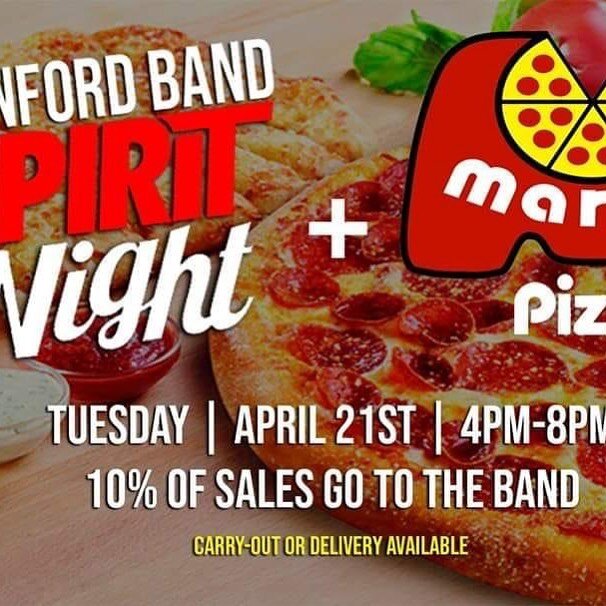 Order Marco&rsquo;s Pizza on Tuesday and support the Munford Band!