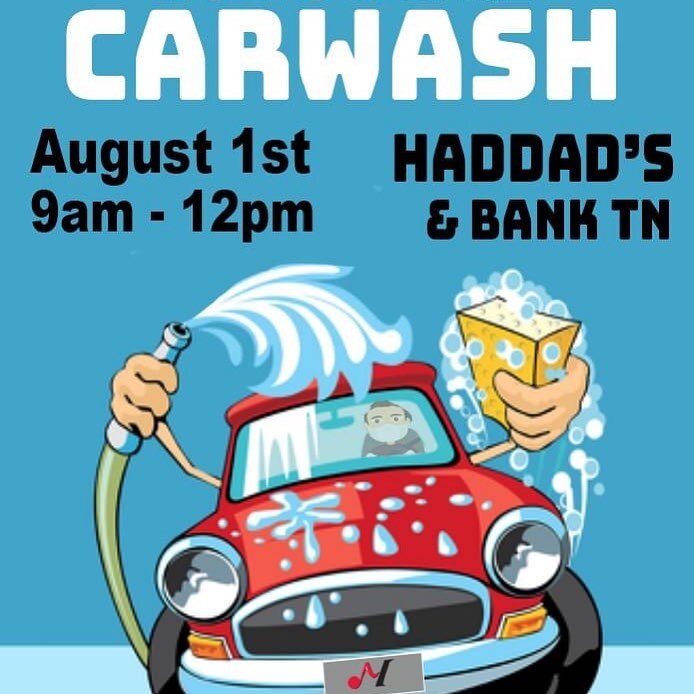 Come get your car washed NEXT Saturday by the Munford Band!  Donations accepted!