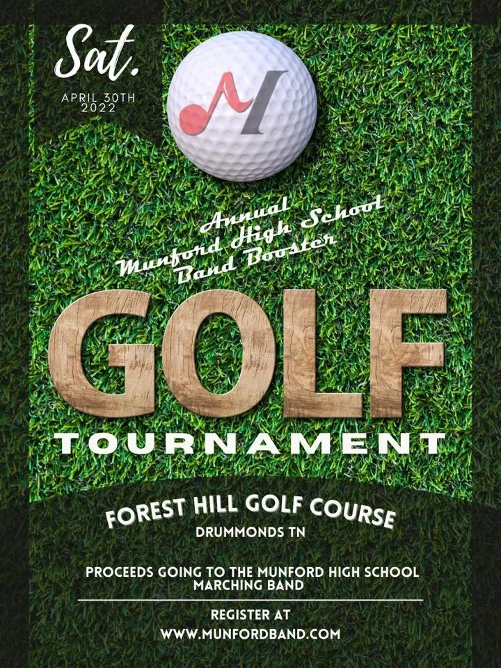 2022 Munford Band Golf Tournament!