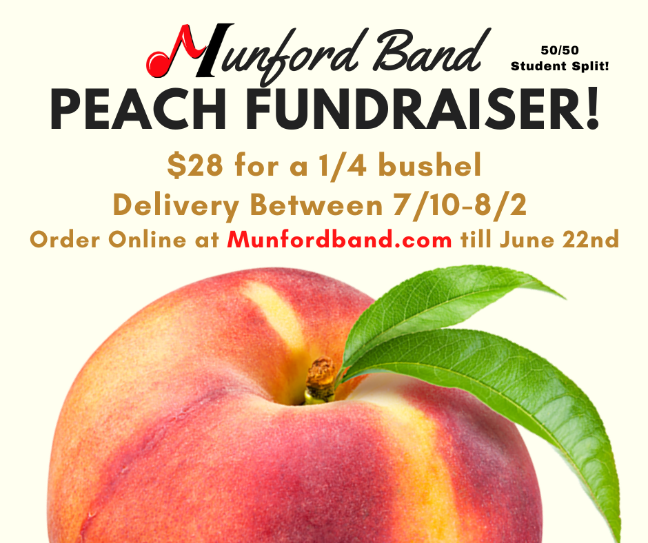 Peach Fundraiser Online - 50/50 Split!