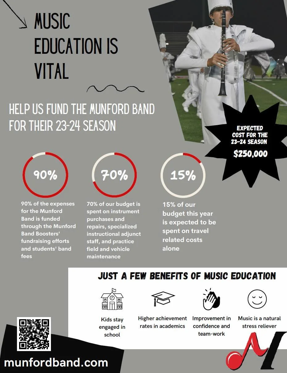 Become a 2023-2024 Band Sponsor!