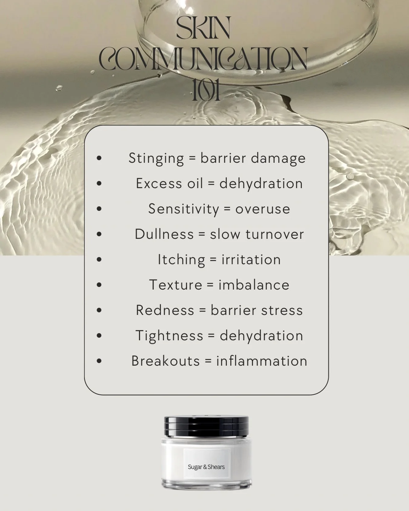 ✨ Skin Goals Cheat Sheet ✨

Not sure where to start with your skin? We&rsquo;ve got you! 🧖&zwj;♀️

💡 Pro Tip: Start with our SIGNATURE FACIAL!

Why? It&rsquo;s the perfect starting point for our licensed estheticians to:

🔍 Deeply analyze your ski