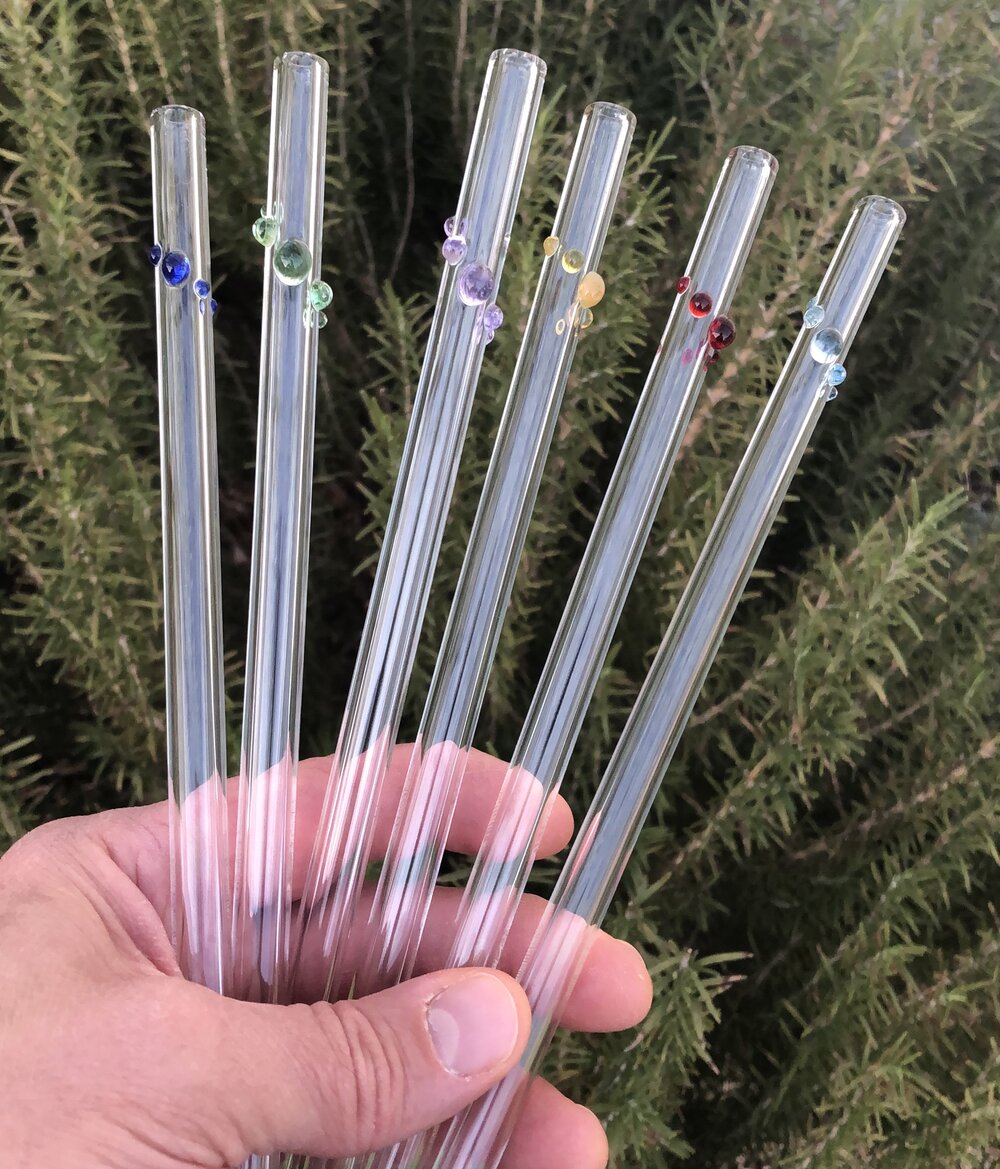 Borosilicate Glass Drinking Straws — Burning Both Ends