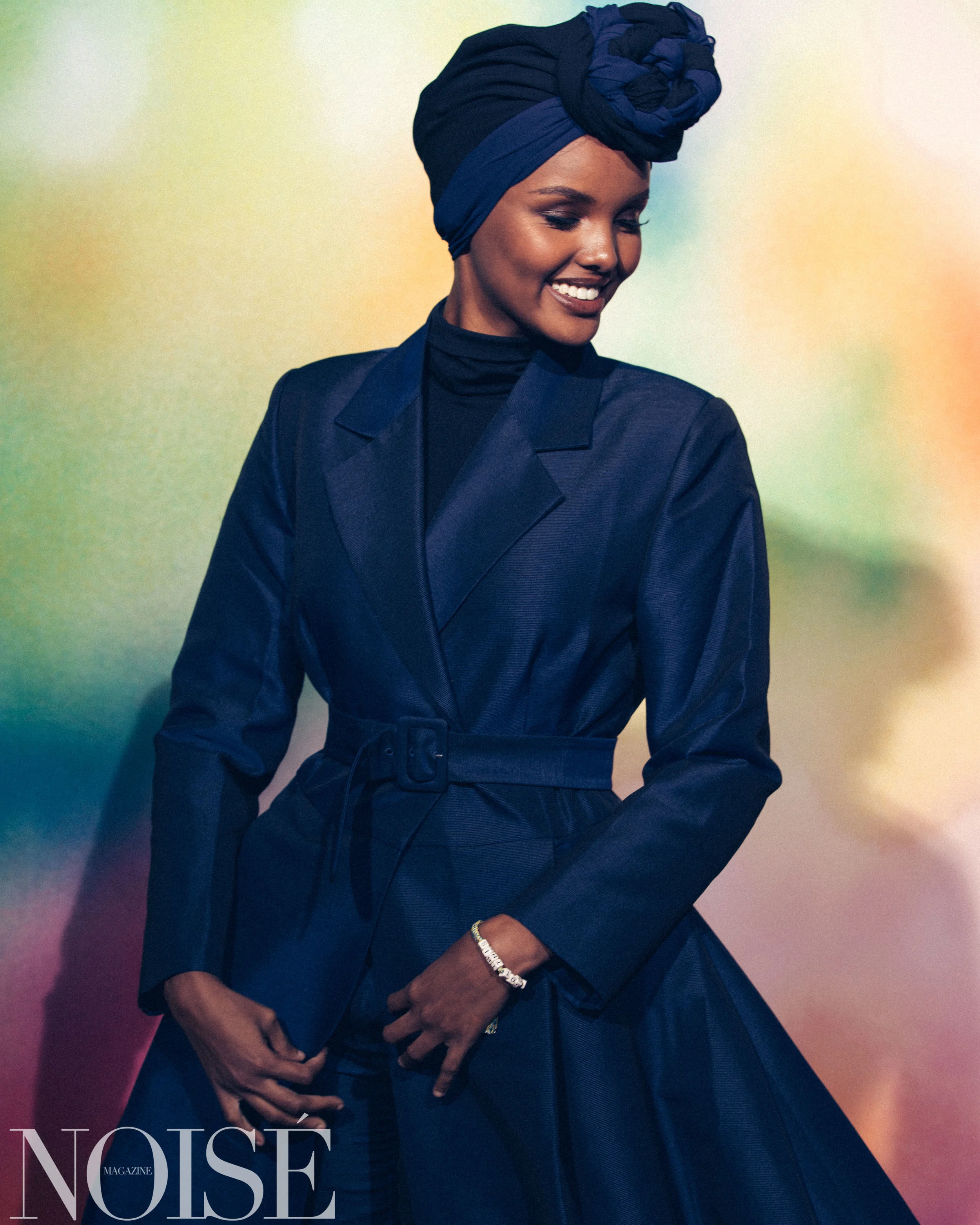 Halima wearing Bouguessa at BoF 500 gala, Photograph by Siyu Tang