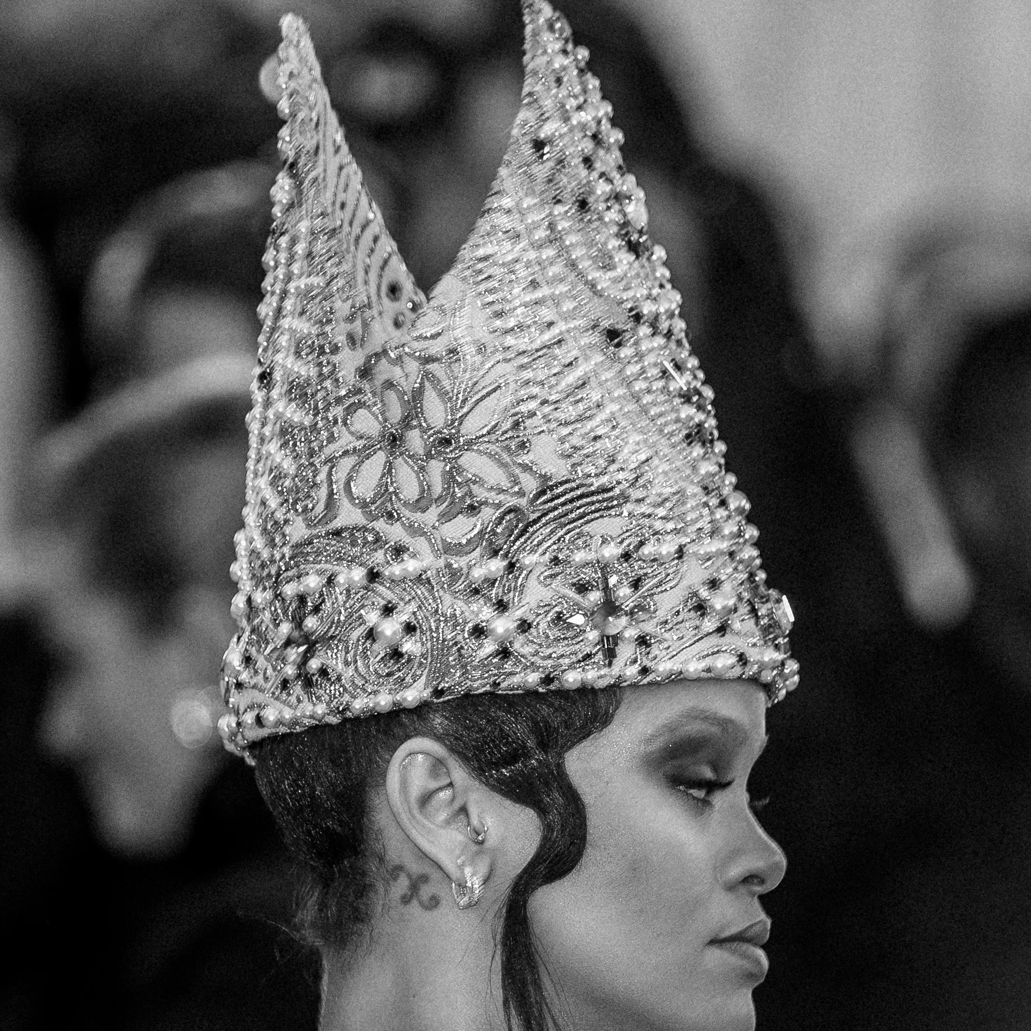 Rihanna at the 2018 Met Gala. Photograph by Siyu Tang.