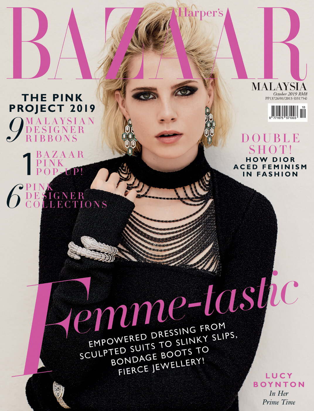 HARPER'S BAZAAR MALAYSIA - LUCY BOYNTON