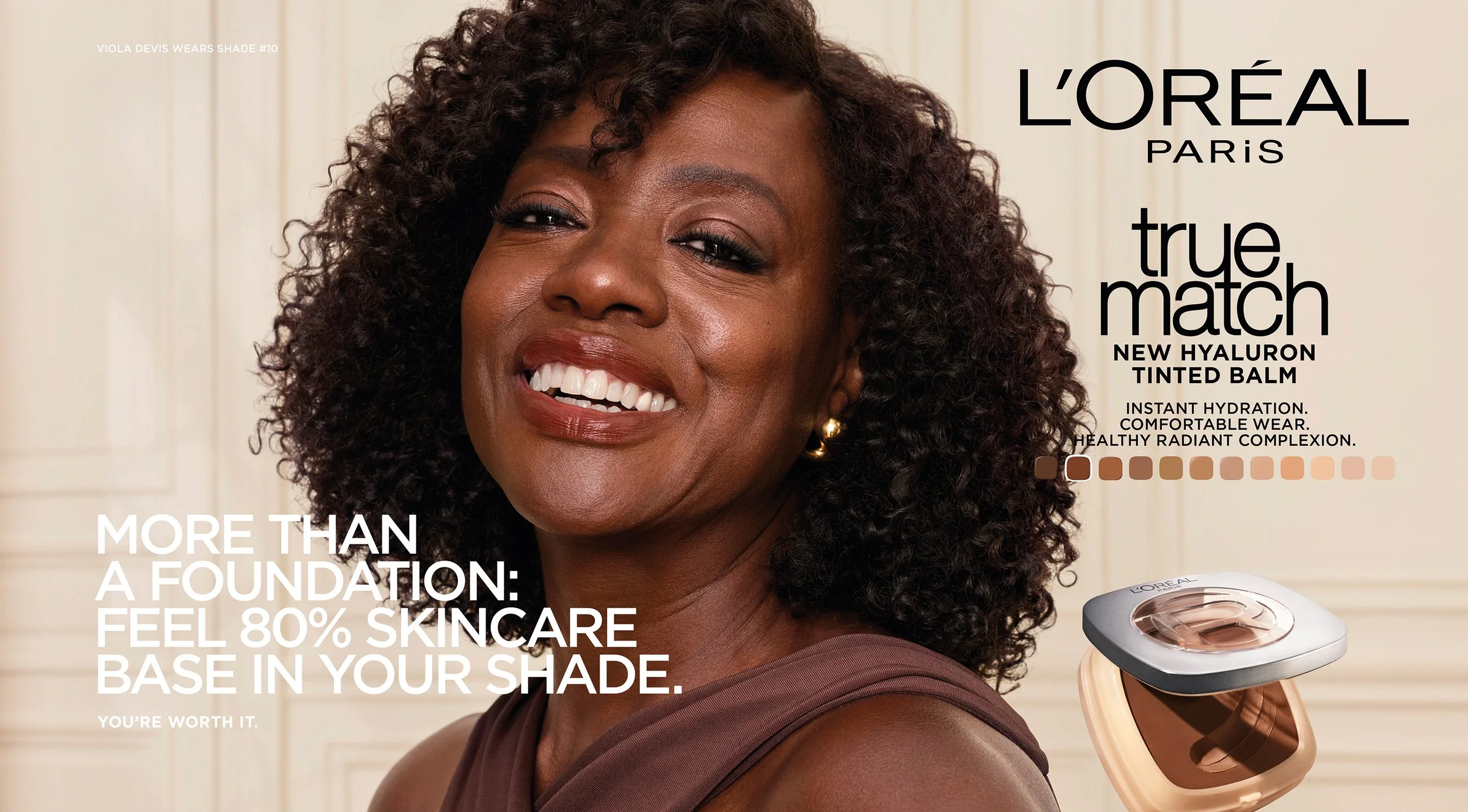 L'OREAL PARIS TRUE MATCH X VIOLA DAVIS