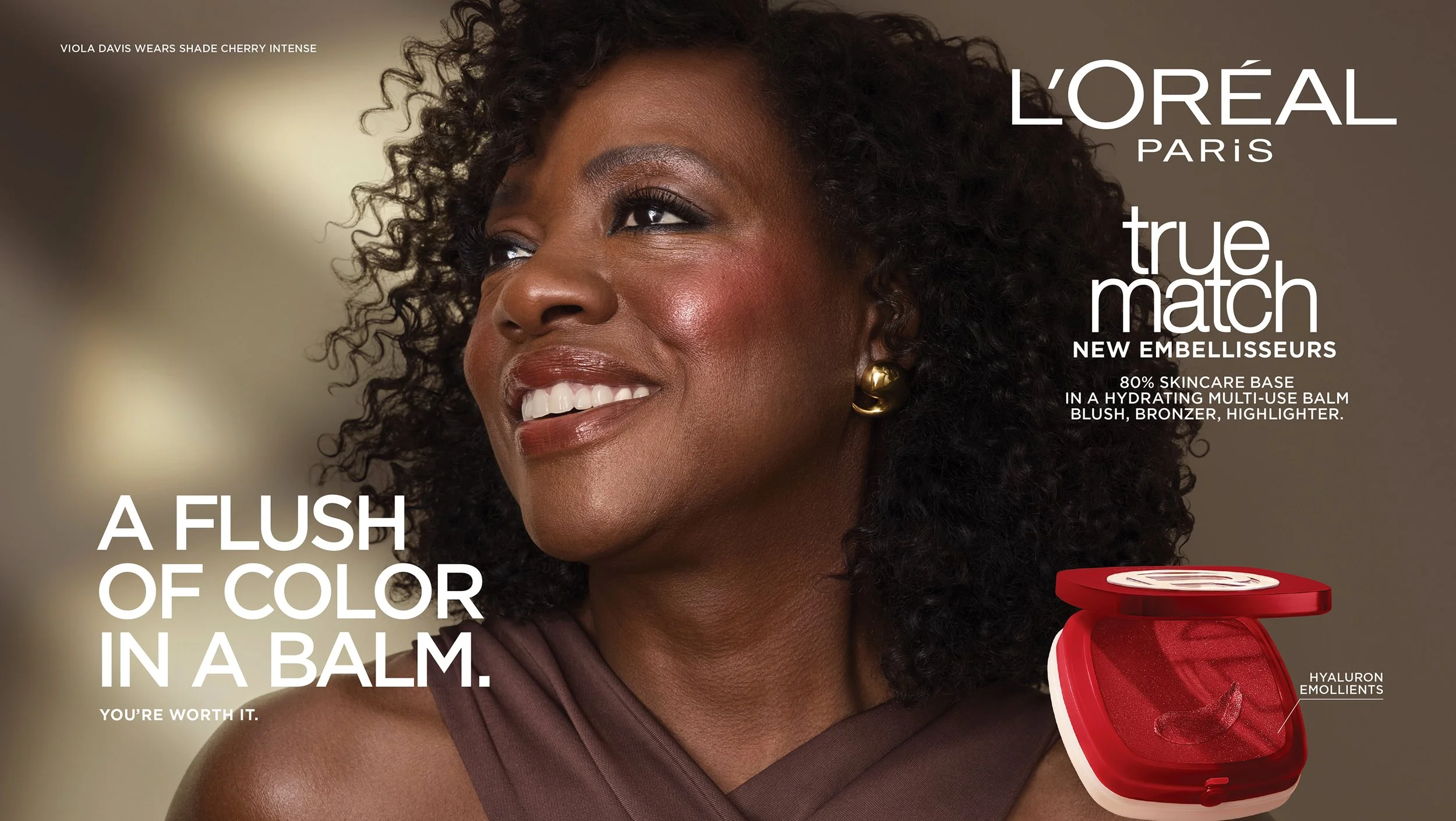 L'OREAL PARIS TRUE MATCH X VIOLA DAVIS