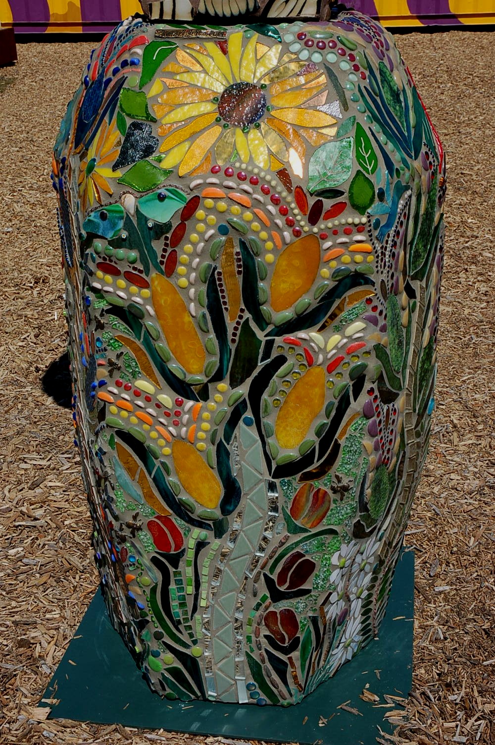 Corn Goddess skirt- Front 3-panels