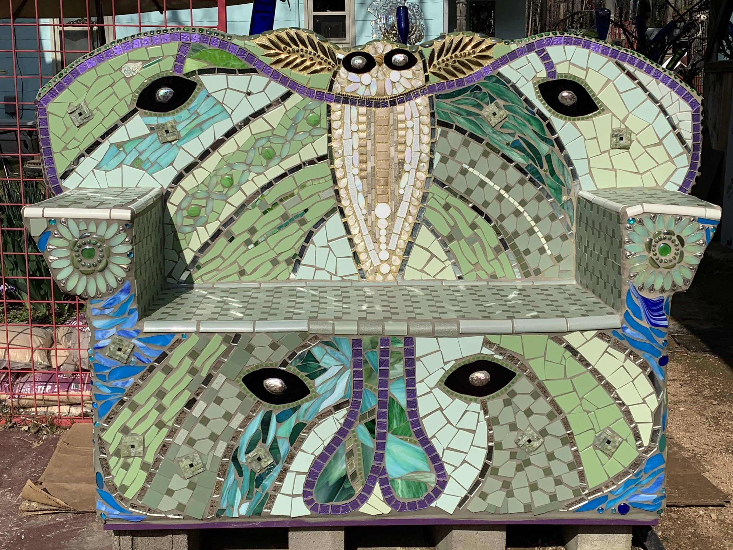 Luna Moth Bench-front-grouted.jpg