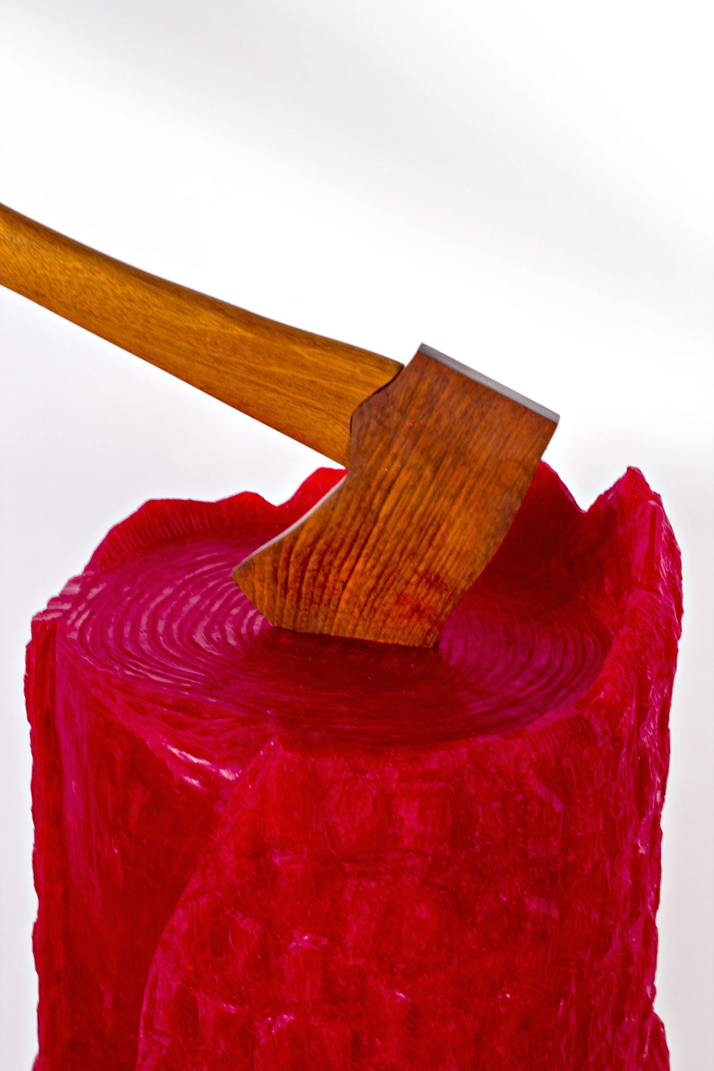 Detail of Untitled (A Nation Built from Wood).