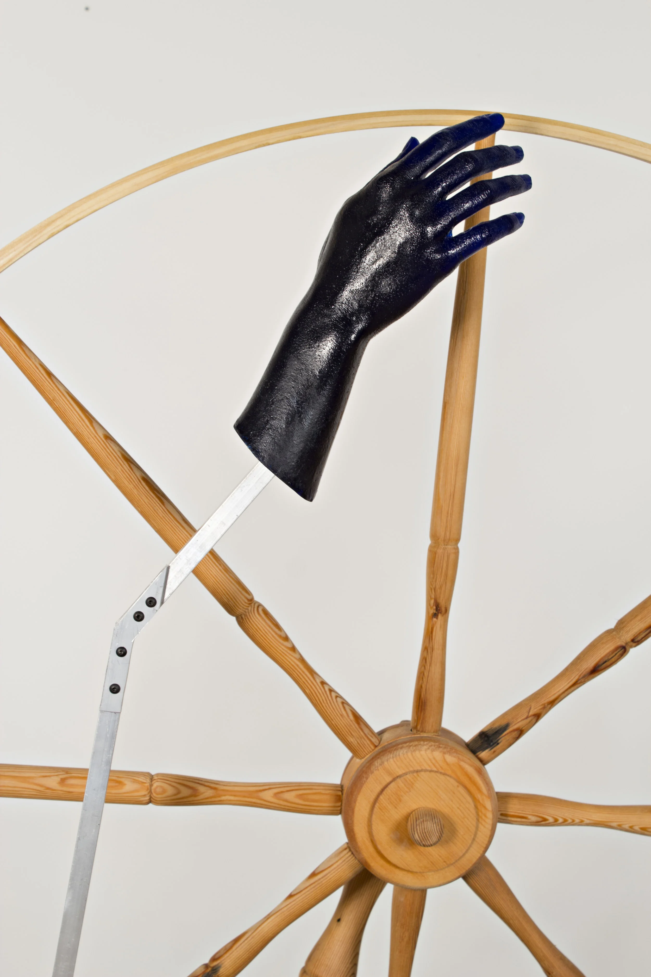 Detail of Untitled (Homespun) . 