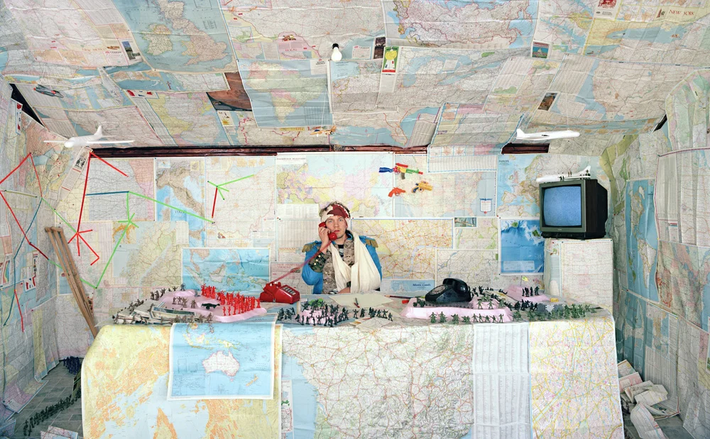 Untitled (National Guard Advertisement) . Inkjet print, 26" x 42." 2008.