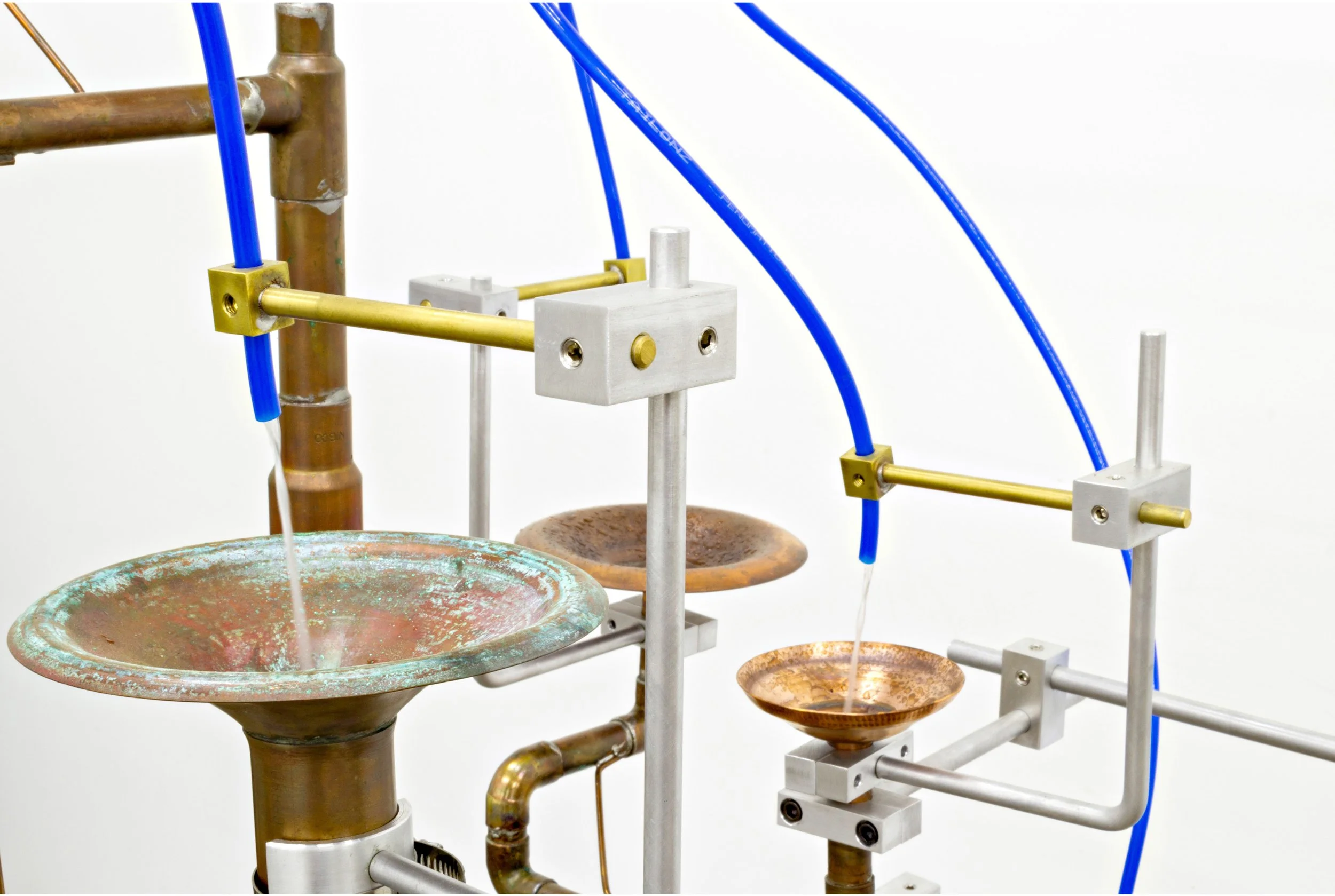    Provisional System IV (A Very Human Impulse)  , 2024  Detail of funnel system.    