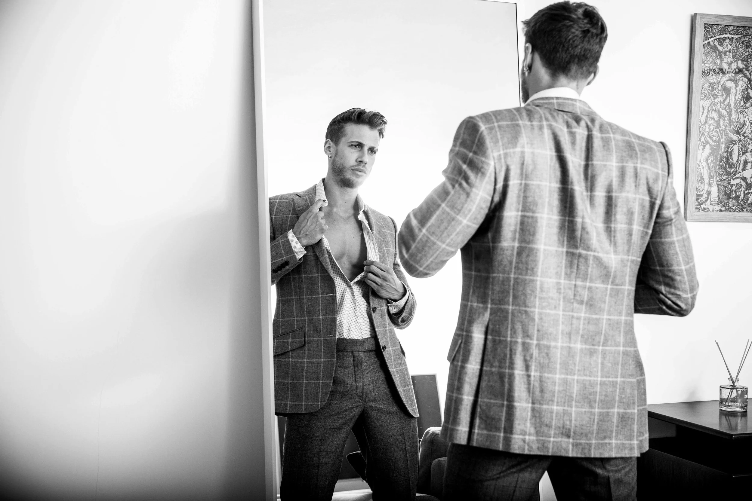 Suit & shirt - Richard James 