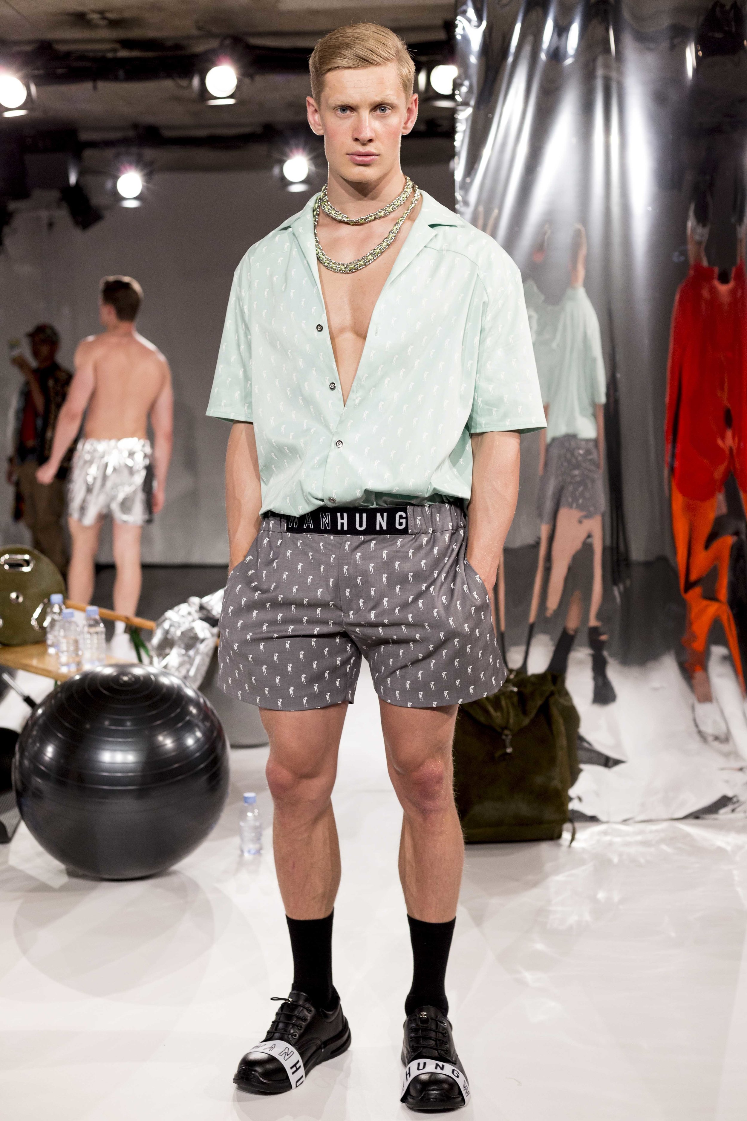 Mr.Remade, Shorts, Mrremade Camo Louis Vuitton Mesh Shorts