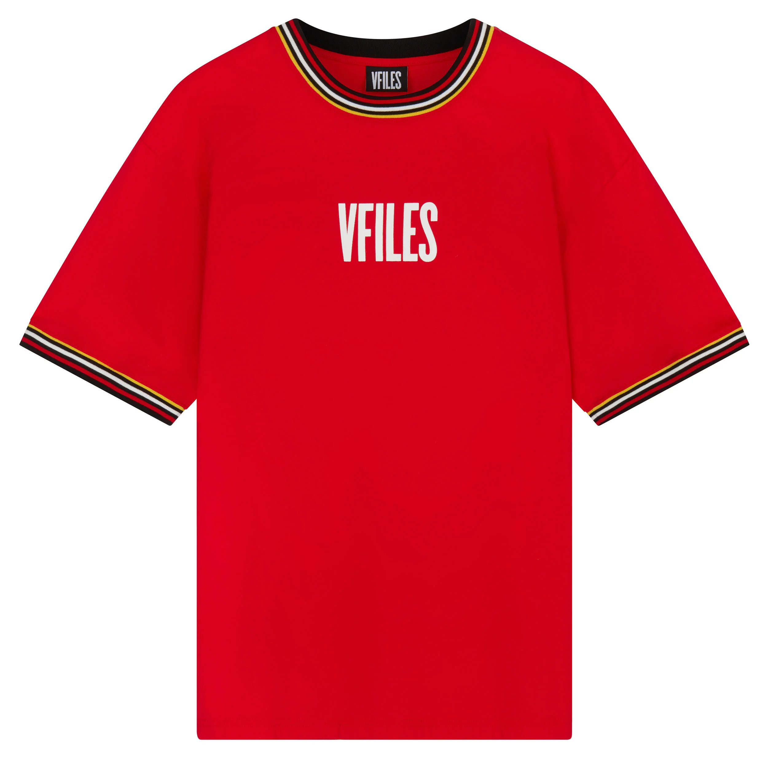 ASOS VFILES LOGO T-SHIRT IN RED £55.jpg