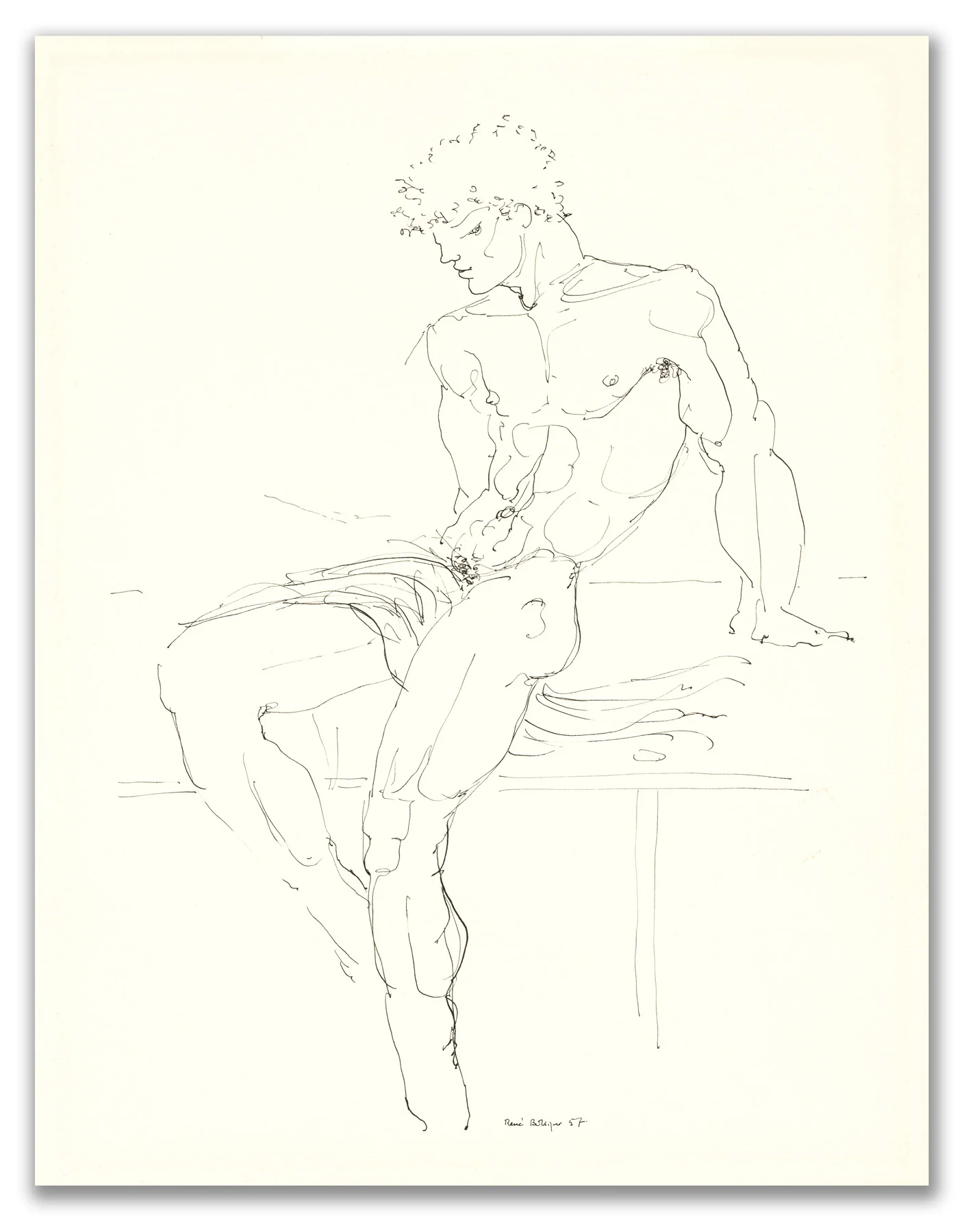 Exhibit: Focusing on the Male Form 