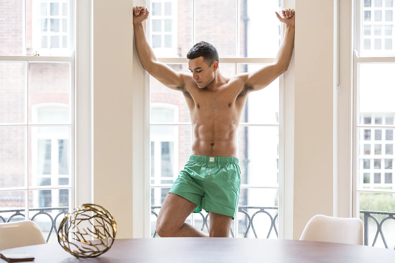 Underwear - Pandora's Boxers , Necklace - Alex Orso 
