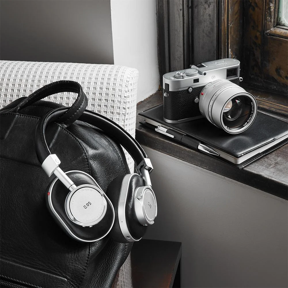 Master & Dynamic x Leica Camera silver edition