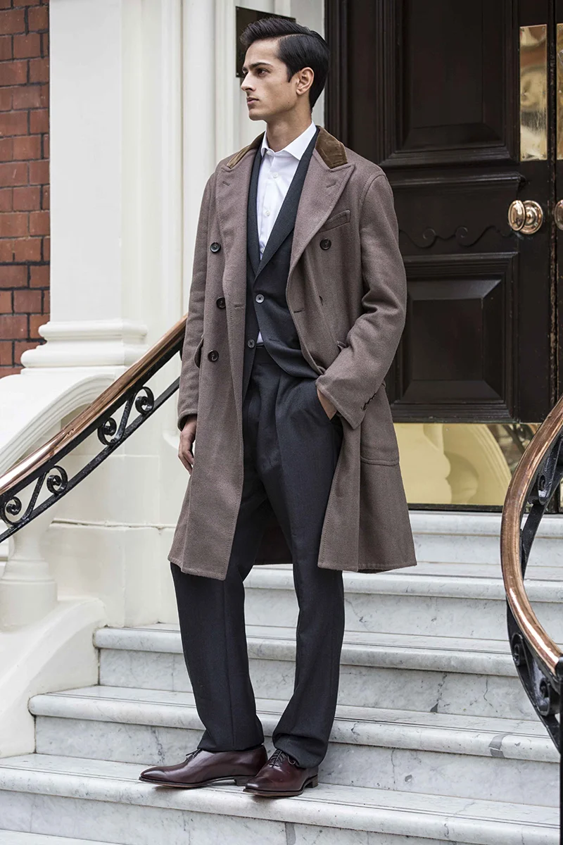 Total look – Dunhill , shoes – Clements & Church