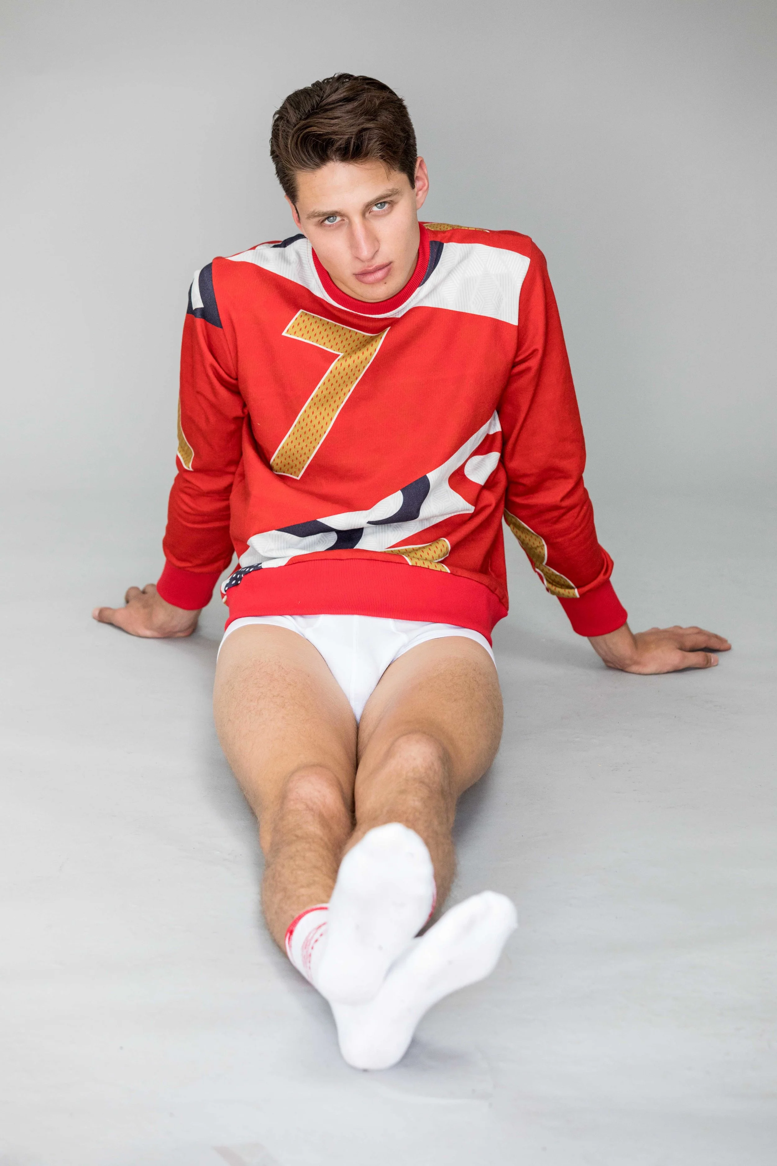 Sweatshirt - Christopher Raeburn x Umbro , socks - Umbro , underwear - 2xist